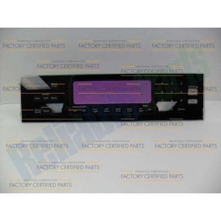 Whirlpool WP9761566 Whirlpool Membrane Switch WP9761566